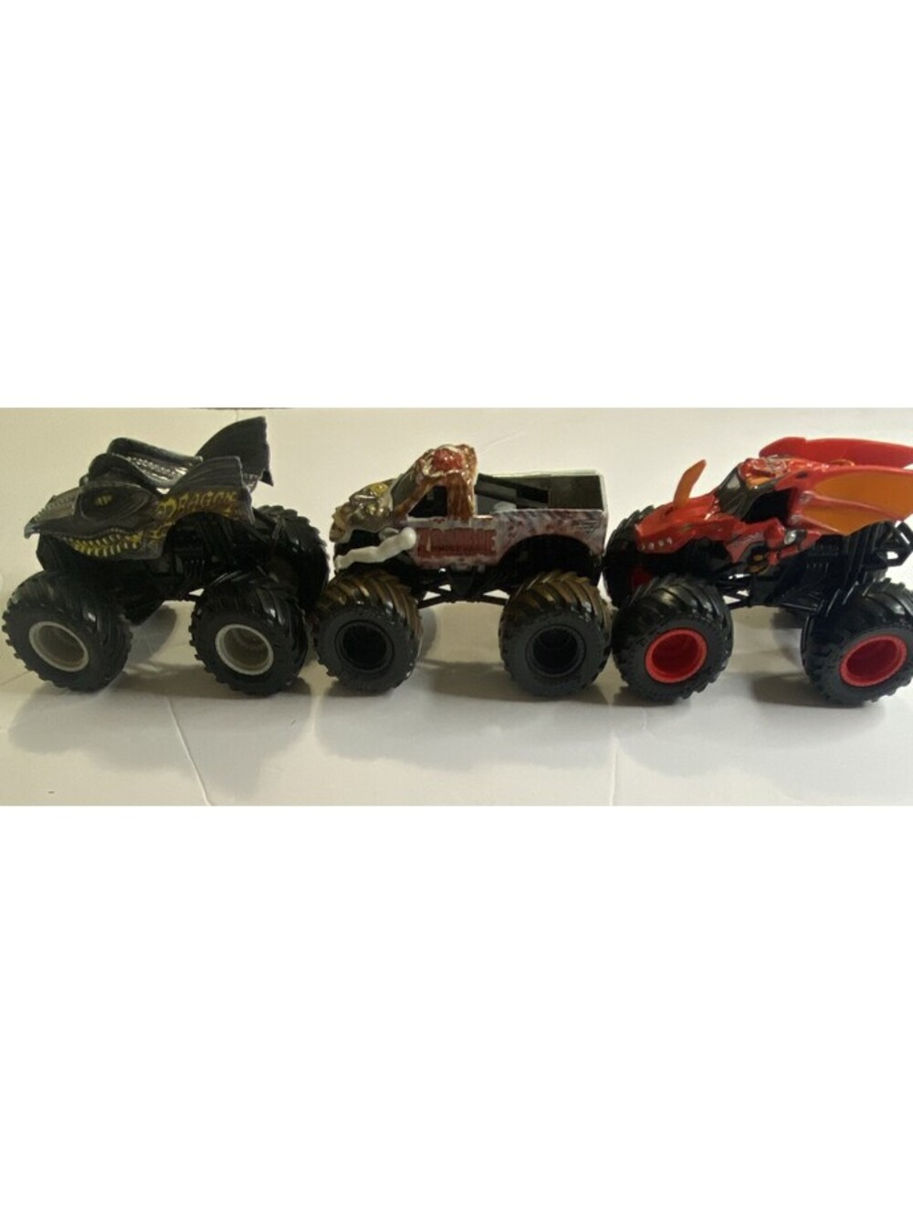 Hot Wheels Monster Jam 1:64 Die-Cast Lot Of 3